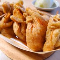 ヨッチャンさんの料理 餃子入りもち巾着😳🥟

大根おろしで私は食べました💛😊